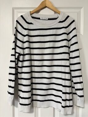 Legoe Heritage Cotton Maternity Crewneck Sweater